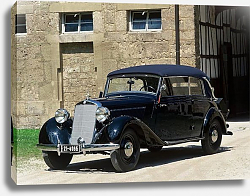 Постер Mercedes-Benz 170V Cabriolet B (W136) '1936–42 Постер Mercedes-Benz 170V Cabriolet B (W136) '1936–42