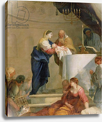 Постер Бурдон Себастьян The Presentation in the Temple Постер Бурдон Себастьян The Presentation in the Temple