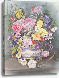 Постер Гиббинс Джон (совр) Flowers in a Sevres Jardiniere Постер Гиббинс Джон (совр) Flowers in a Sevres Jardiniere