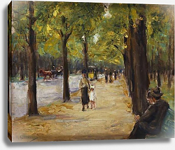 Постер Либерман Макс In the Tiergarten, Berlin, c.1920 Постер Либерман Макс In the Tiergarten, Berlin, c.1920