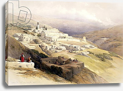 Постер Робертс Давид Convent of the Terra Santa, Nazareth, April 21st 1839, from Volume I of 'The Holy Land', 1842 Постер Робертс Давид Convent of the Terra Santa, Nazareth, April 21st 1839, from Volume I of 'The Holy Land', 1842