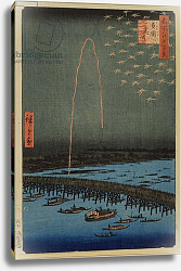 Постер Утагава Хирошиге (яп) Fireworks at Ryogoku, from the series 'One Hundred Famous Views of Edo' Постер Утагава Хирошиге (яп) Fireworks at Ryogoku, from the series 'One Hundred Famous Views of Edo'