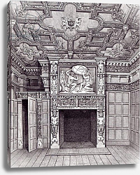 Постер Смит Джон (грав) East View of the first floor of Sir Paul Pindar's Bishopsgate Street, 1810 Постер Смит Джон (грав) East View of the first floor of Sir Paul Pindar's Bishopsgate Street, 1810