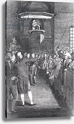 Постер Школа: Америка (18 в) Town Meeting, c.1770, from M'Fingal', by John Trumball, engraved by Elkanah Tisdale 1795 Постер Школа: Америка (18 в) Town Meeting, c.1770, from M'Fingal', by John Trumball, engraved by Elkanah Tisdale 1795