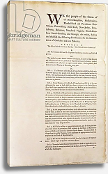 Постер Школа: Америка (18 в) The United States Constitution, 1787 2 Постер Школа: Америка (18 в) The United States Constitution, 1787 2