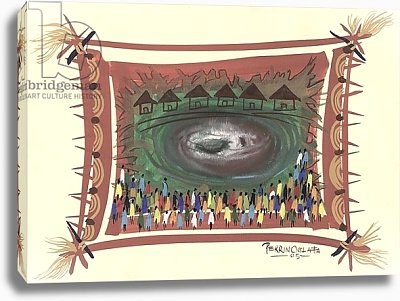 Купить репродукцию картины Bridge across time, 2005, Перрин Оглафа (совр)
