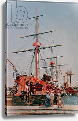 Постер Гриценко Николай Building of the Battleship 'Admiral Kornilov' in Brittany, 1889 Постер Гриценко Николай Building of the Battleship 'Admiral Kornilov' in Brittany, 1889