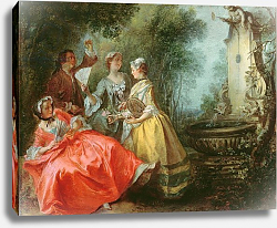 Постер Ланкре Никола The Four Times of the Day: Midday, c.1739-41 Постер Ланкре Никола The Four Times of the Day: Midday, c.1739-41