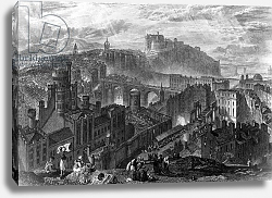 Постер Тернер Вильям (последователи) Edinburgh from the Calton Hill, engraved by George Cooke, 1820 Постер Тернер Вильям (последователи) Edinburgh from the Calton Hill, engraved by George Cooke, 1820