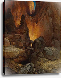 Постер Моран Томас A Side Canyon, Grand Canyon of Arizona, 1915 Постер Моран Томас A Side Canyon, Grand Canyon of Arizona, 1915