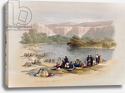 Постер Робертс Давид Banks of the Jordan, April 2nd 1839, plate 48 from Volume II of 'The Holy Land', pub. 1843 Постер Робертс Давид Banks of the Jordan, April 2nd 1839, plate 48 from Volume II of 'The Holy Land', pub. 1843