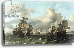 Постер Бакхаузен Людольф The Dutch Fleet of the India Company, 1675 Постер Бакхаузен Людольф The Dutch Fleet of the India Company, 1675