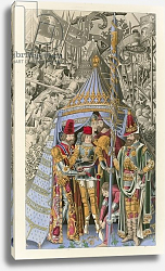 Постер Шоу Анри (акв) Pyrrhus Receiving the Honor of Knighthood, early 15th century Постер Шоу Анри (акв) Pyrrhus Receiving the Honor of Knighthood, early 15th century