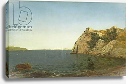 Постер Кенсетт Джон Фредерик Beacon Rock, Newport Harbour, 1857 Постер Кенсетт Джон Фредерик Beacon Rock, Newport Harbour, 1857