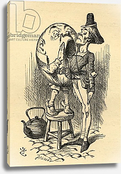 Постер Тениель Джон Humpty Dumpty, illustration from 'Through the Looking Glass' by Lewis Carroll first published 1871 Постер Тениель Джон Humpty Dumpty, illustration from 'Through the Looking Glass' by Lewis Carroll first published 1871