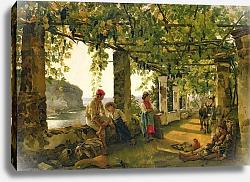 Постер Щедрин Сильвестр Verandah with twisted vines, 1828 Постер Щедрин Сильвестр Verandah with twisted vines, 1828