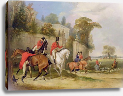 Постер Тернер Франсис Bachelor's Hall, The Meet, 1835 Постер Тернер Франсис Bachelor's Hall, The Meet, 1835