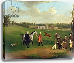 Постер Девис Артур Leak Okeover, Rev. John Allen and Captain Chester at Okeover Hall, Staffordshire, c. 1785 Постер Девис Артур Leak Okeover, Rev. John Allen and Captain Chester at Okeover Hall, Staffordshire, c. 1785