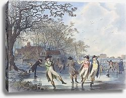 Постер Ибертсон Юлиус Winter Amusement: A View in Hyde Park from the Moated House, 1787 Постер Ибертсон Юлиус Winter Amusement: A View in Hyde Park from the Moated House, 1787