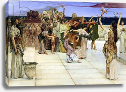 Постер Альма-Тадема Лоуренс (Lawrence Alma-Tadema) A Dedication to Bacchus, 1889 2 Постер Альма-Тадема Лоуренс (Lawrence Alma-Tadema) A Dedication to Bacchus, 1889 2