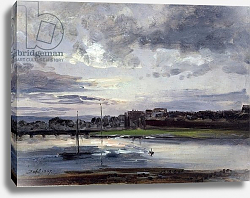 Постер Даль Йоханн The Elbe and the New Town, Dresden, in the Evening Light, 1837 Постер Даль Йоханн The Elbe and the New Town, Dresden, in the Evening Light, 1837