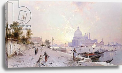 Постер Ютенбергер Франц Saint Mary of Health, Venice: Santa Maria della Salute, Venice, Постер Ютенбергер Франц Saint Mary of Health, Venice: Santa Maria della Salute, Venice,