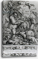 Постер Барлоу Франсис Illustration from the Introduction to Aesop's Fables, 1666 Постер Барлоу Франсис Illustration from the Introduction to Aesop's Fables, 1666