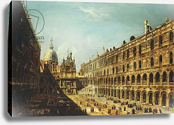 Постер Мариески Микеле The Courtyard of the Doge's Palace, Venice, Постер Мариески Микеле The Courtyard of the Doge's Palace, Venice,