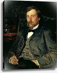 Постер Маковский Владимир Portrait of the Artist Illarion Mikhailovich Pryanishikov, 1883 1 Постер Маковский Владимир Portrait of the Artist Illarion Mikhailovich Pryanishikov, 1883 1