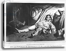 Постер Даумер Оноре (дет) Rue Transnonain, illustration from 'L'Association Mensuelle', 15th April 1834 Постер Даумер Оноре (дет) Rue Transnonain, illustration from 'L'Association Mensuelle', 15th April 1834