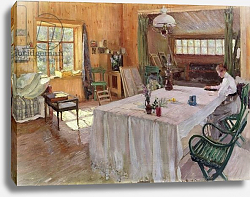 Постер Виноградов Сергей In the House of the Artist Konstantin Korovin 1907 Постер Виноградов Сергей In the House of the Artist Konstantin Korovin 1907