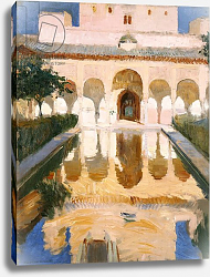 Постер Соролла Жакуин Hall of the Embassadors, Alhambra, Granada, 1909 Постер Соролла Жакуин Hall of the Embassadors, Alhambra, Granada, 1909