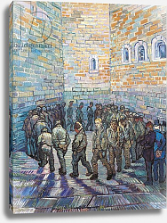 Постер Ван Гог Винсент (Vincent Van Gogh) The Exercise Yard, or The Convict Prison, 1890 Постер Ван Гог Винсент (Vincent Van Gogh) The Exercise Yard, or The Convict Prison, 1890