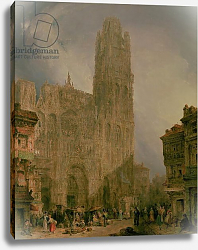 Постер Робертс Давид West Front of Notre Dame, Rouen Постер Робертс Давид West Front of Notre Dame, Rouen