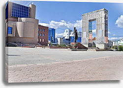 Постер Россия, Якутск. Современный город Постер Россия, Якутск. Современный город