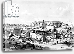 Постер Берн Джон Кук Building the Stationary Engine House, Camden Town, 26th April 1837 Постер Берн Джон Кук Building the Stationary Engine House, Camden Town, 26th April 1837