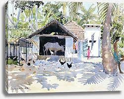 Постер Виллис Люси (совр) The Backwaters, Kerala, India, 1991 Постер Виллис Люси (совр) The Backwaters, Kerala, India, 1991