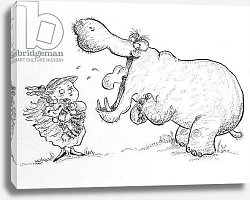 Постер Кристи Майли (совр) 'I'm Not Scared of You, Mr Hippo' Постер Кристи Майли (совр) 'I'm Not Scared of You, Mr Hippo'