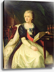 Постер Школа: Русская 18в. Portrait of Princess Yekaterina R. Vorontsova-Dashkova Постер Школа: Русская 18в. Portrait of Princess Yekaterina R. Vorontsova-Dashkova