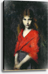 Постер Эннер Жан-Жак Portrait of a Young Girl, The Shiverer Постер Эннер Жан-Жак Portrait of a Young Girl, The Shiverer