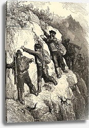 Постер Доре Гюстав Spanish Contrabandistas, illustration from 'Spanish Pictures' by the Rev. Samuel Manning Постер Доре Гюстав Spanish Contrabandistas, illustration from 'Spanish Pictures' by the Rev. Samuel Manning