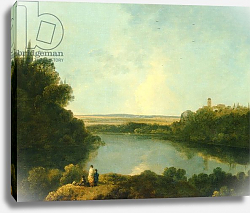 Постер Уилсон Ричард The Nemi Lake near Rome, c.1760 Постер Уилсон Ричард The Nemi Lake near Rome, c.1760