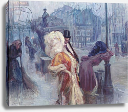 Постер Редон Джордж Dawn, Leaving the Restaurant in Montmartre, 1906 Постер Редон Джордж Dawn, Leaving the Restaurant in Montmartre, 1906