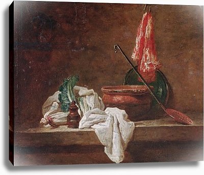 Шарден скат описание картины