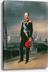 Постер Portrait of Emperor Alexander II, 1856 Постер Portrait of Emperor Alexander II, 1856