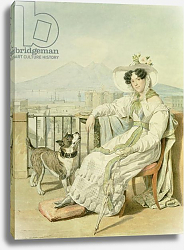 Постер Брюллов Александр Portrait of Princess Natalia Golitsin, 1822-26 Постер Брюллов Александр Portrait of Princess Natalia Golitsin, 1822-26