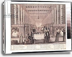 Постер Босс Абрахам The Infirmary of the Sisters of Charity during a visit of Anne of Austria 1635 Постер Босс Абрахам The Infirmary of the Sisters of Charity during a visit of Anne of Austria 1635