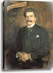 Постер Ленбах Франц Johann Strauss the Younger, 1895 Постер Ленбах Франц Johann Strauss the Younger, 1895