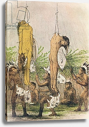 Постер Кэтлин Джордж Mandan Indian initiation ceremony, 1871 Постер Кэтлин Джордж Mandan Indian initiation ceremony, 1871