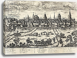 Постер Школа: Француские 17в. View of Lille c.1670, from 'Memoires de Charles de Batz-Castelmore Comte d'Artagnan', published 1928 Постер Школа: Француские 17в. View of Lille c.1670, from 'Memoires de Charles de Batz-Castelmore Comte d'Artagnan', published 1928